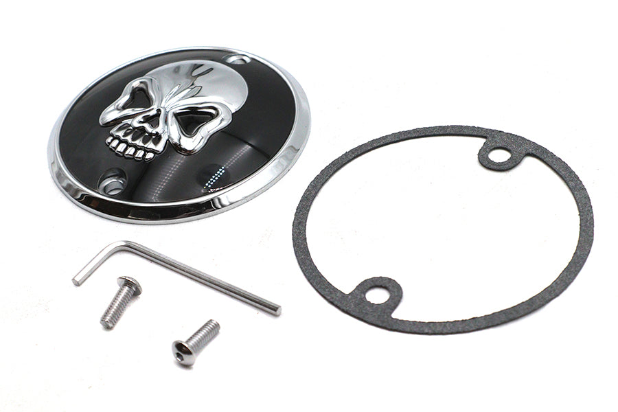 HARLEY Totenkopf-Design Zündsystemabdeckung passend für XL ab Bj. 1971,