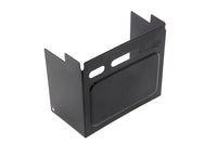 HARLEY Schwarze, geprägte Batterie-Seitenabdeckung Passend für 1991-1996 FXD, 1973-1984 FXE, 1973-1984 FXEF, 19