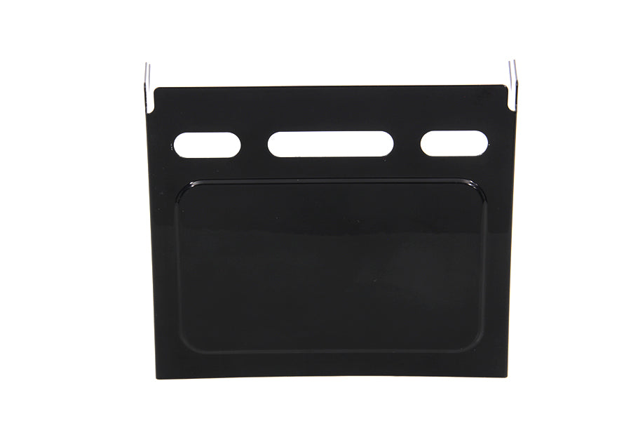 HARLEY Schwarze, geprägte Batterie-Seitenabdeckung Passend für 1991-1996 FXD, 1973-1984 FXE, 1973-1984 FXEF, 19