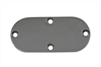 HARLEY Ovaler Inspektionsdeckel Chrom Passt für 1970-1984 FL, 1984-2006 FXST, 1986-2006 FLST,