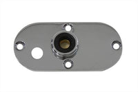 HARLEY Ovale Inspektionsabdeckung Chrom Passend für 1974-1985 FX, 1974-1985 FX,