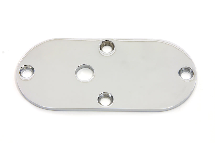 HARLEY Oval-Inspektionsdeckel Chrom, passend für 1971-1973 FX, mit Loch