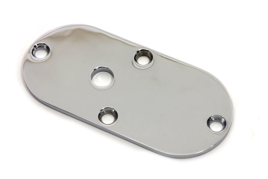 HARLEY Oval-Inspektionsdeckel Chrom, passend für 1971-1973 FX, mit Loch