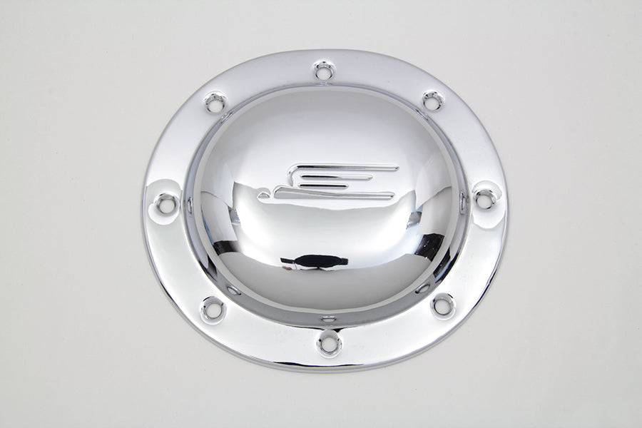 HARLEY Bird Style Derby Cover Chrom Passend für 1936-1940 EL,   1941-1964 FL,   1937-1948 UL,   1941-1963