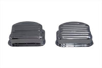 HARLEY Ribbed Panhead Cover Set Chrome fits 1948-1965 FL,
