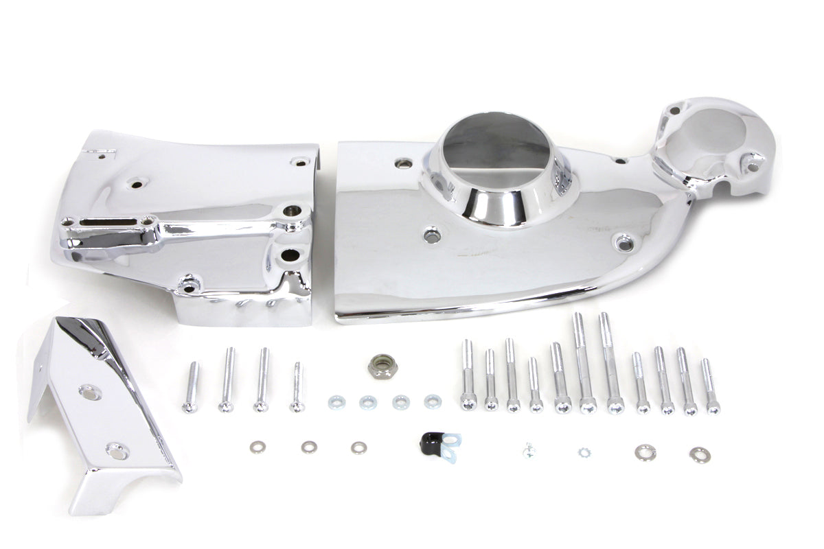 HARLEY Chrom Nockenwellen- und Ritzelabdeckungssatz passend für XL-Modelle von 1983-1990,