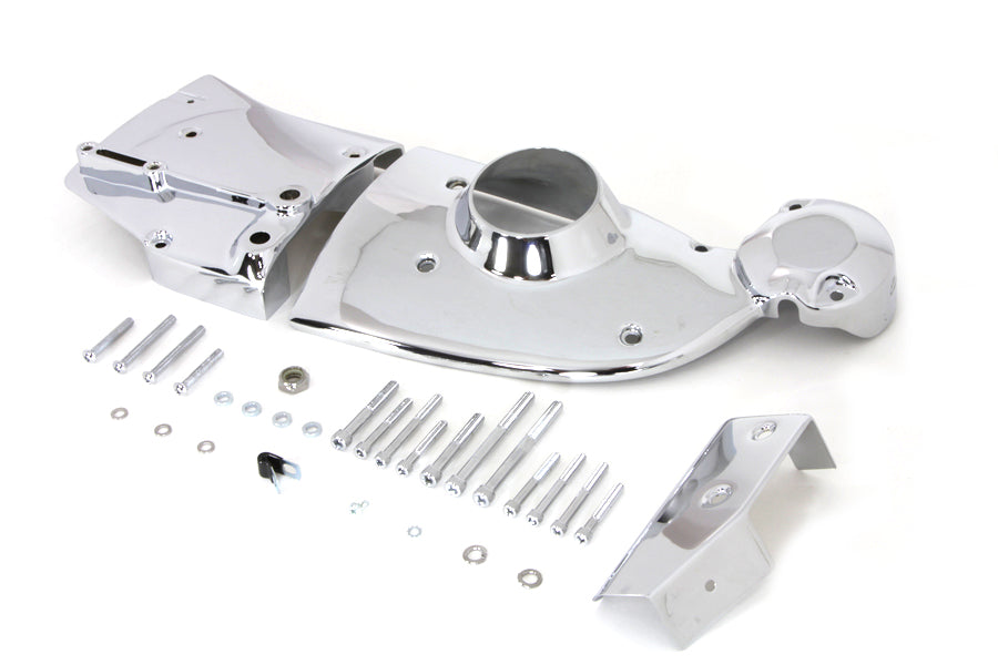 HARLEY Chrom Nockenwellen- und Ritzelabdeckungssatz passend für XL-Modelle von 1983-1990,
