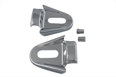 HARLEY Rear Frame Cover Set Chrome fits 1986-1999 FXST,   1986-1999 FLST,