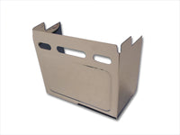 HARLEY Verchromte, geprägte Batterie-Seitenabdeckung Passend für 1991-1996 FXD, 1973-1984 FXE, 1973-1984 FXEF, 1
