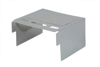 HARLEY Verchromte, geprägte Batterie-Seitenabdeckung Passend für 1991-1996 FXD, 1973-1984 FXE, 1973-1984 FXEF, 1