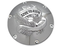 HARLEY Eagle Spirit Derby Cover Chrom Passend für XL ab 2004,