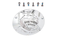 HARLEY Eagle Spirit Derby Cover Chrome Fits 2004-UP XL,