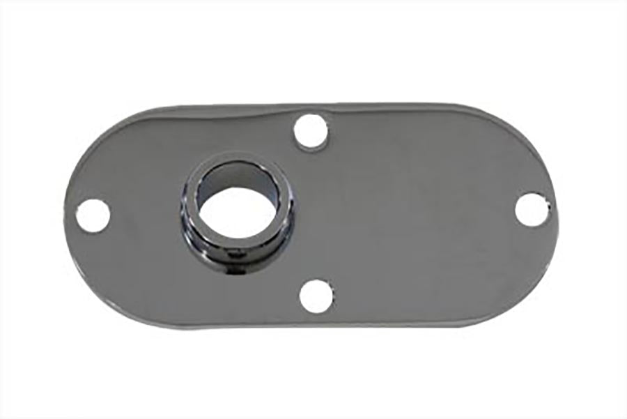 HARLEY Ovaler Inspektionsdeckel Chrom Passend für 1991-2005 FXD,