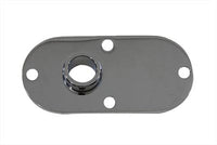 HARLEY Ovaler Inspektionsdeckel Chrom Passend für 1991-2005 FXD,