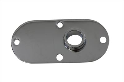 HARLEY Ovaler Inspektionsdeckel Chrom Passend für 1991-2005 FXD,