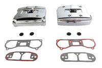 HARLEY Chrom Rocker Box Cover Set Passend für 1992-1999 FXST, 1992-1999 FLST, 1992-1999 FLT, 1992-19