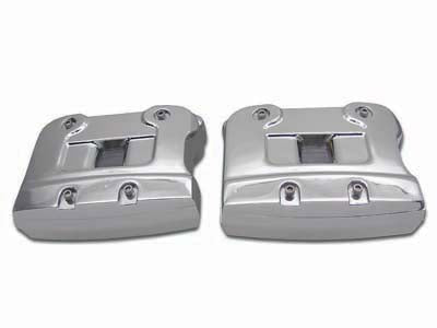 HARLEY Chrom Rocker Box Cover Set Passend für 1992-1999 FXST, 1992-1999 FLST, 1992-1999 FLT, 1992-19