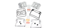 HARLEY Top Rocker Box Cover und D-Ring Kit Chrom Passend für 1986-2003 XL,