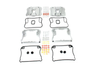 HARLEY Top Rocker Box Cover und D-Ring Kit Chrom Passend für 1986-2003 XL,