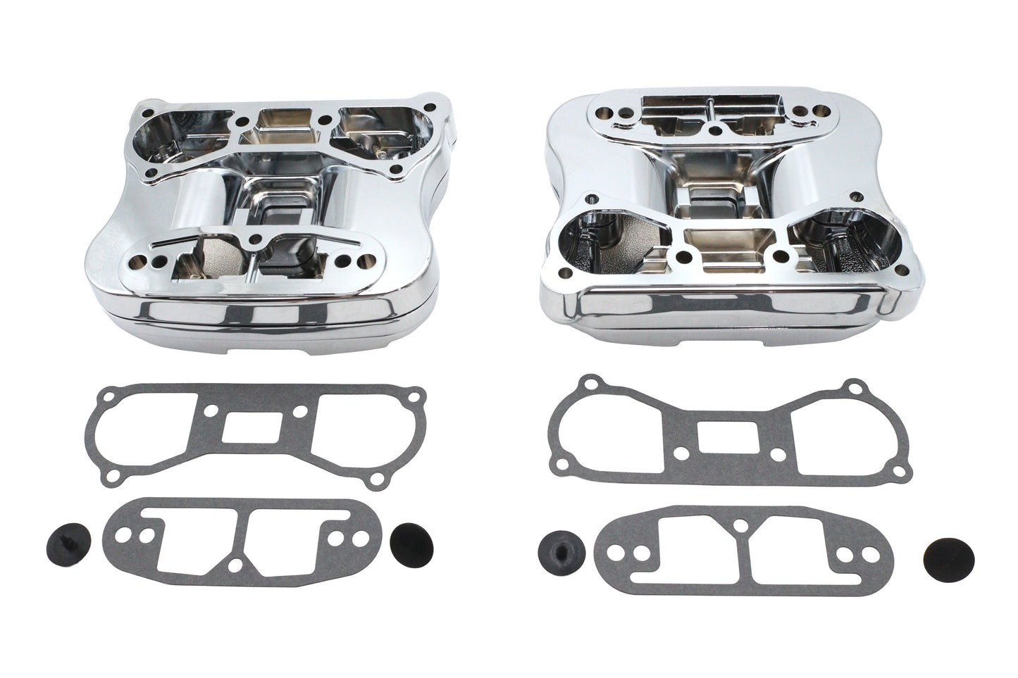HARLEY Rocker Box Cover Set Chrome Fits 1991-2003 XL,