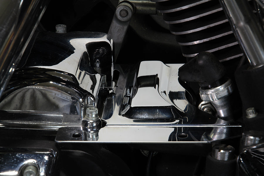 HARLEY Verchromter Ölpumpendeckel oben Passend für 1993–1995 FLT, 1993–1998 FLHR,