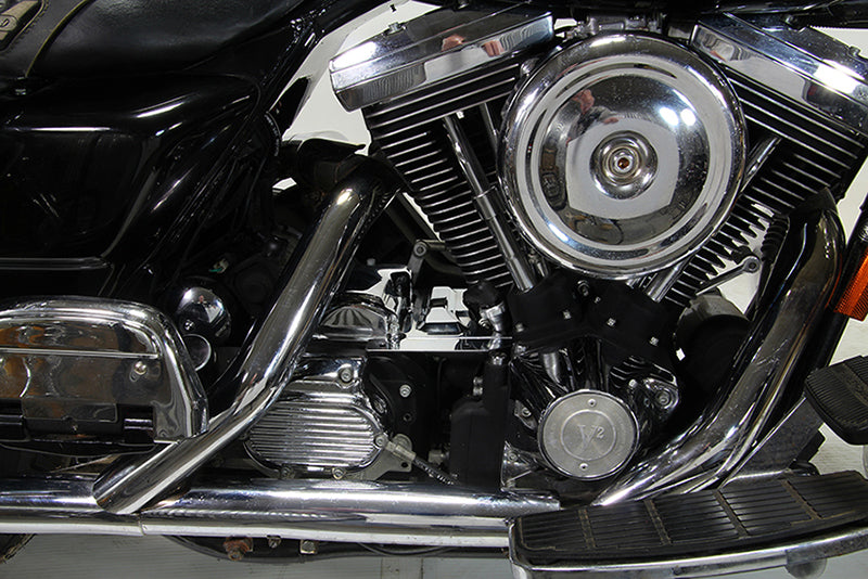 HARLEY Verchromter Ölpumpendeckel oben Passend für 1993–1995 FLT, 1993–1998 FLHR,
