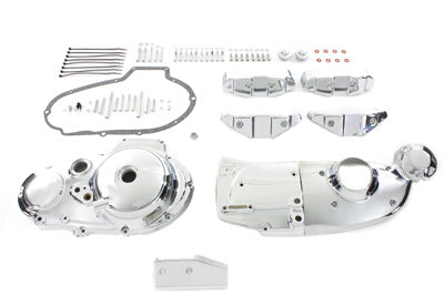 HARLEY Chrom Motor Abdeck-Kit Passend für 1986-1990 XL,