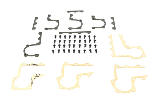 HARLEY Replica Rocker Arm Cover Strap Gasket Kit fits 1936-1940 EL,   1941-1947 FL,