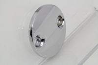 HARLEY Chrom Primär-Kupplungsdeckel Einstellkappe passend für XL 1989-1993,
