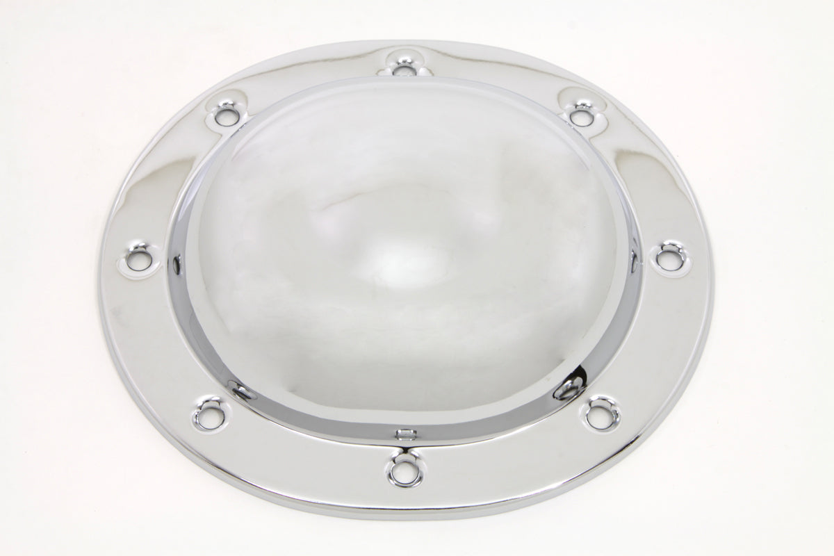 HARLEY Steel Dimple Derby Cover Chrom Passend für 1936-1940 EL,   1937-1948 UL,   1941-1964 FL,   1941-196