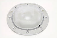 HARLEY Steel Dimple Derby Cover Chrom Passend für 1936-1940 EL,   1937-1948 UL,   1941-1964 FL,   1941-196