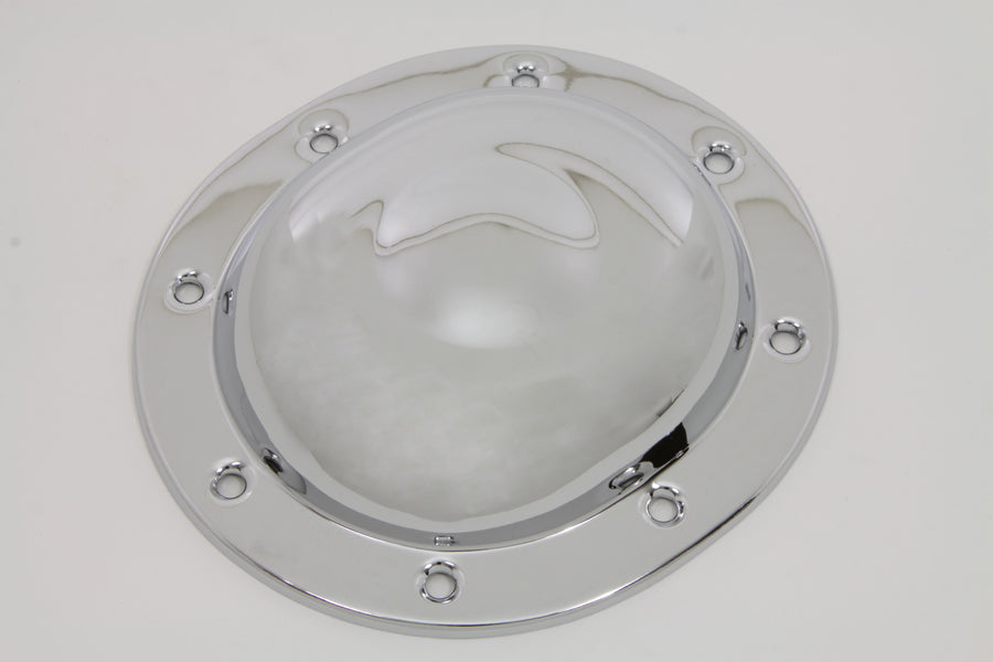 HARLEY Steel Dimple Derby Cover Chrom Passend für 1936-1940 EL,   1937-1948 UL,   1941-1964 FL,   1941-196