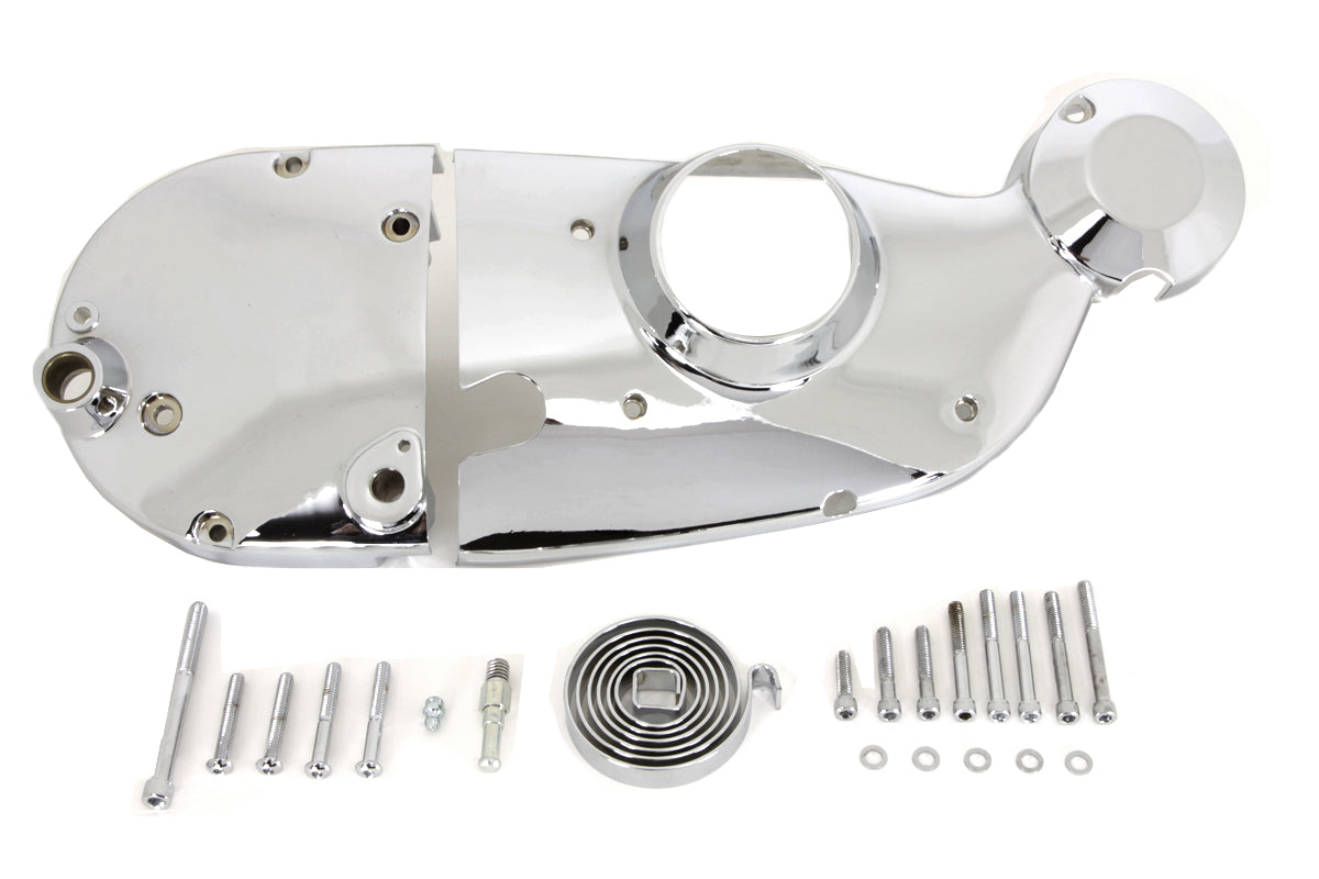 HARLEY Chrom Nockenwellen- und Ritzelabdeckungs-Kit passend für 1977–1978 XL,