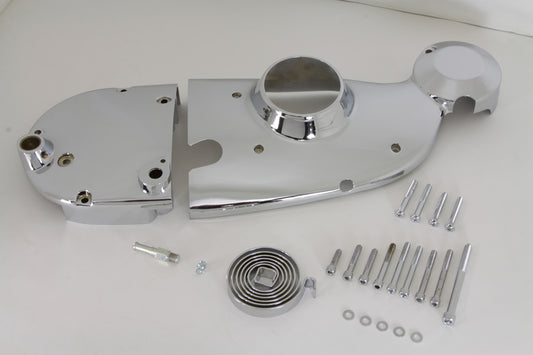 HARLEY Chrome Cam and Sprocket Cover Kit Fits 1977-1978 XL,