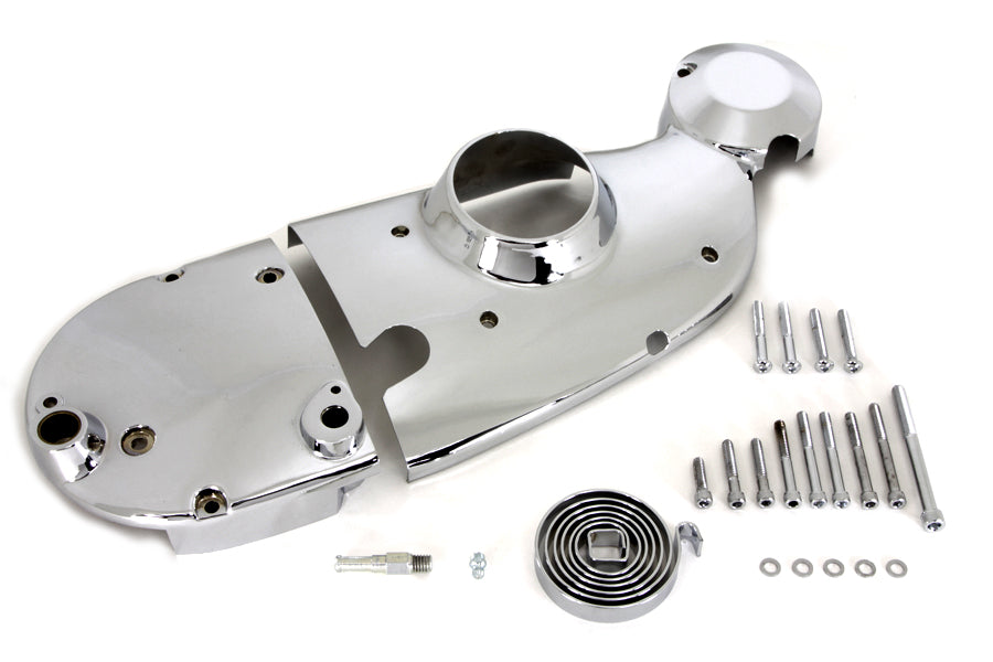 HARLEY Chrom Nockenwellen- und Ritzelabdeckungs-Kit passend für 1977–1978 XL,