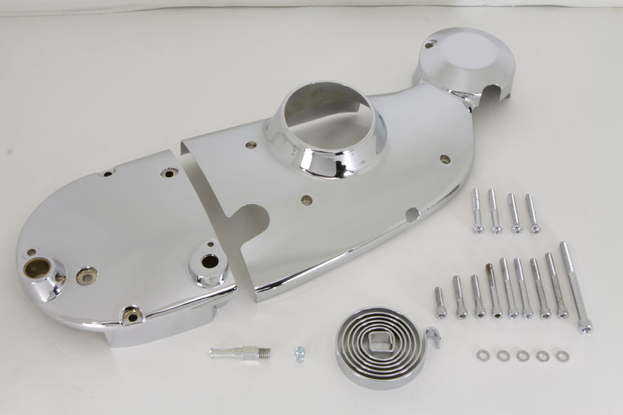 HARLEY Chrom Nockenwellen- und Ritzelabdeckungs-Kit passend für 1977–1978 XL,