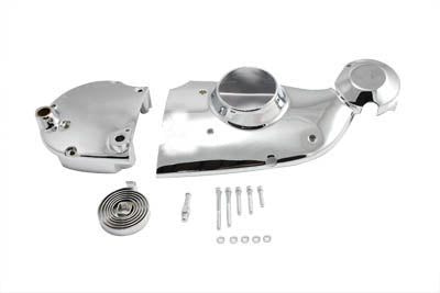 HARLEY Chrom Nocken- und Ritzelabdeckungssatz passend für XL-Modelle von 1977-1978,