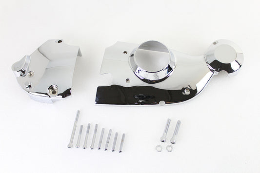 HARLEY Chrome Cam and Sprocket Cover Kit Fits 1971-1976 XL,