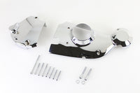 HARLEY Chrom Nockenwellen- und Ritzelabdeckungskit Passend für 1971-1976 XL,