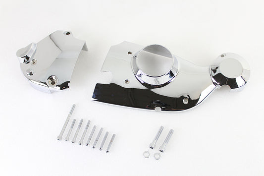 HARLEY Chrome Cam and Sprocket Cover Kit Fits 1971-1976 XL,