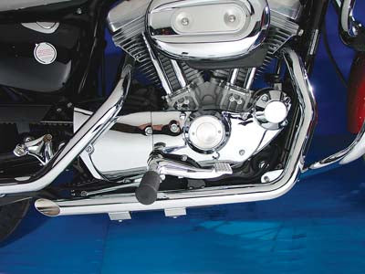 HARLEY Chrome Nockenwellen- und Ritzelabdeckungssatz passend für XL ab 2004,