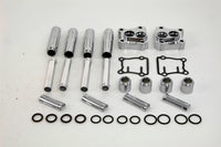 HARLEY Stößelstangen-Abdeckung und Stößelgehäuse-Kit Passend für 1999-UP FXST, 1999-UP FLST, 1999-2017 FXD, 1999-