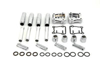 HARLEY Stößelstangen-Abdeckung und Stößelgehäuse-Kit Passend für 1999-UP FXST, 1999-UP FLST, 1999-2017 FXD, 1999-