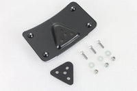 HARLEY Kennzeichenhalter gebogen Liegend verchromtes Billet passend für 1973-1984 FX, 1973-1984 FL,