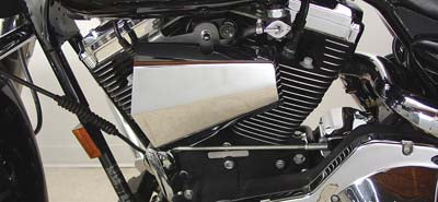 HARLEY Air Scoop Chrom passend für 1991-2016 FLT,