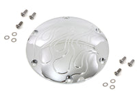 HARLEY Flame Derby-Deckel Chrom Passt 2004-UP XL,