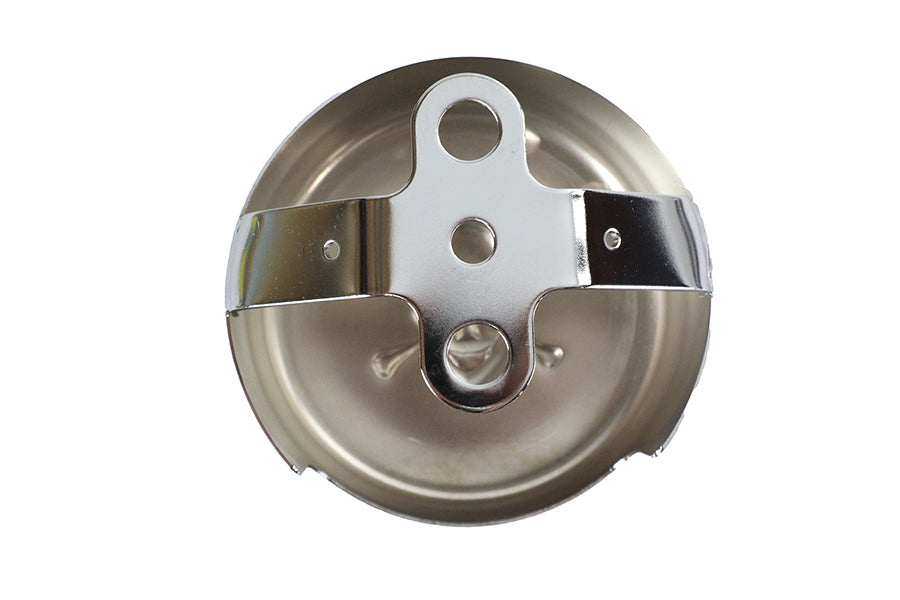 HARLEY Skull Rundhorn Abdeckung Chrom Passend für XL ab 1991,