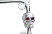 HARLEY Kennzeichenrahmen Chrom Passt 0- Custom, passend für 4 x 7 Zoll Kennzeichen