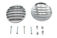 HARLEY Blinkerglas-Gitter-Set Chrom Passend für 1986-2009 FLT, 1986-2009 FLST,