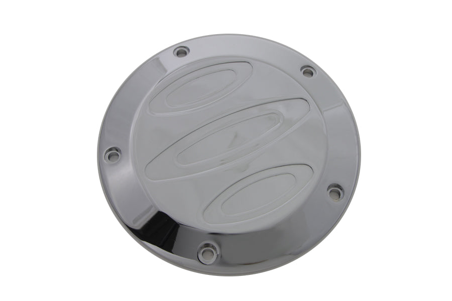 HARLEY Chrome Contour 5-Loch Derby-Deckel Passt 1999-2018 FXST,   1999-2018 FLST,   1999-2015 FLT,   1